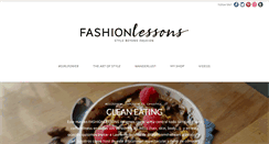 Desktop Screenshot of fashionlessons.co